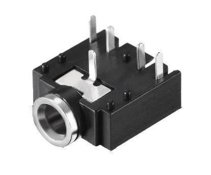 Picture of SOCKET 3.5 STEREO CC R/A PCB 3P