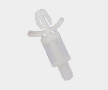Picture of 4.75mm NYLON PCB SPACER PUSH ON - M4 SCRW 8.4mm