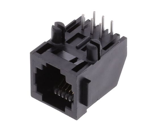 Picture of MOD SOCKET RJ12 PCB R/A 6P/6C 6-CONTACT