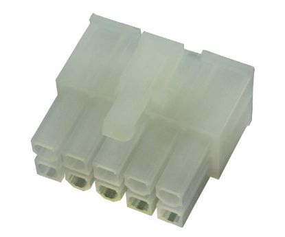 Picture of RECEPTACLE HOUSING DIL 10W P=4.2mm WHT