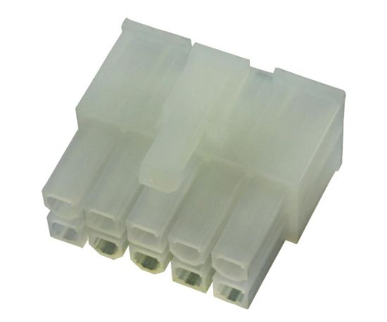Picture of RECEPTACLE HOUSING DIL 10W P=4.2mm WHT