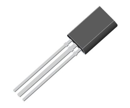 Picture of NPN BIPOLAR TRANSISTOR TO92 25V 0.8A