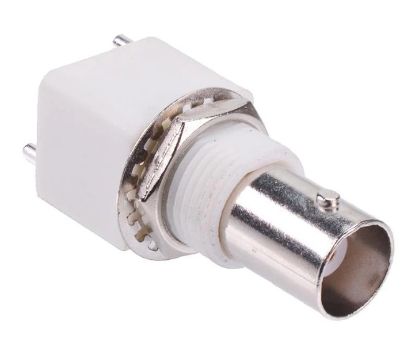 Picture of SOCKET BNC P/M PCB STR (WHITE)