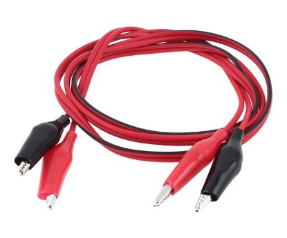 Picture of LEAD CROC CLIP - CROC CLIP 1m RED+BLACK