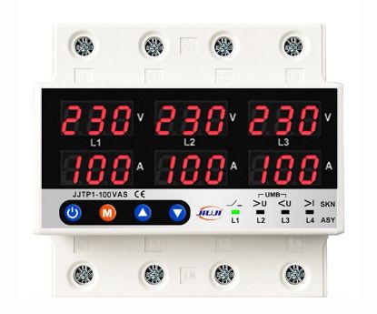 Picture of DIGITAL UNDER / OVER VOLTAGE / TIMER PROTECTOR 3-PHASE 220VAC