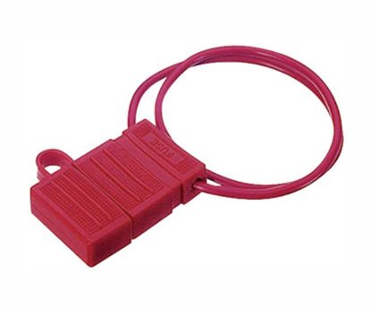 Picture of ATQ BLADE FUSE HOLDER I/L RED RUBBER