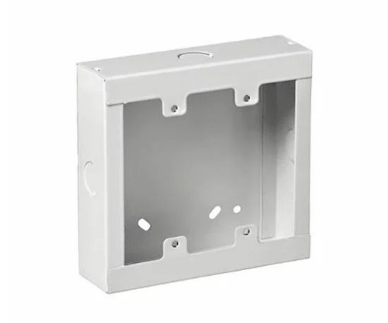 Picture of 4x4" / 100x100mm SURFACE MOUNT WALL BOX METAL CLOSED BACK