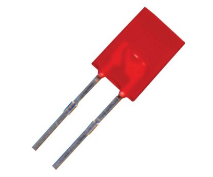 Picture of LED 5x2 DI-RED RECTANGULAR 8mcd