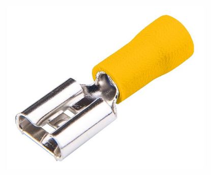 Picture of TERMINAL PRE-INSULATED YL 6.35mm FEM
