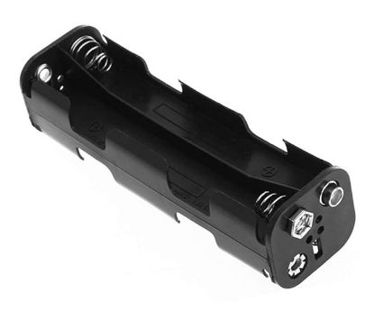 Picture of BATTERY HOLDER 8xAA WITH CLIP BLACK