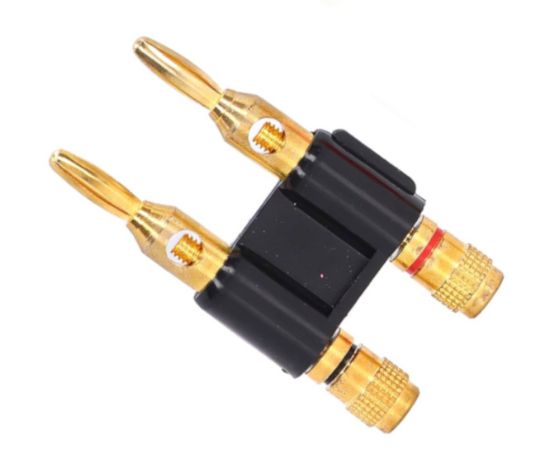 Picture of STACKABLE DUAL BANANA ADAPTER PLUG