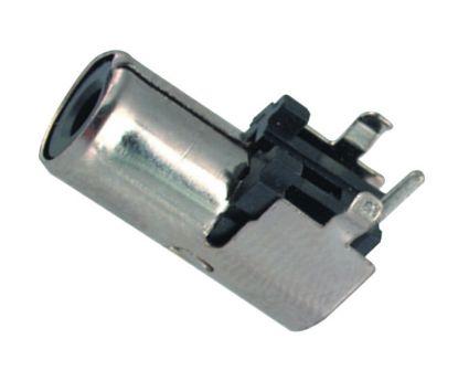 Picture of SOCKET RCA R/A BLACK PCB