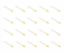 Picture of LED 3mm DI-YL RND 700mcd 90D - 1K/BAG