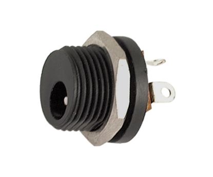 Picture of PLUG / JACK DC-POWER 2.5x09 RND P/MNT