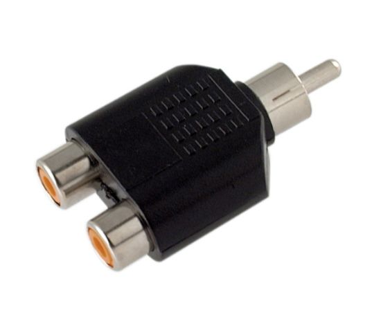Picture of ADAPTER RCA PLUG-RCAx2 SOCKET