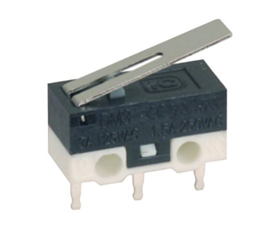 Picture of SUB MINI MICRO LIMIT SWITCH SPDT LEVER=14mm PCB