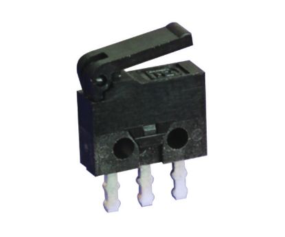 Picture of SUB-MINI MICRO LIMIT SWITCH SPDT P/M LEVER