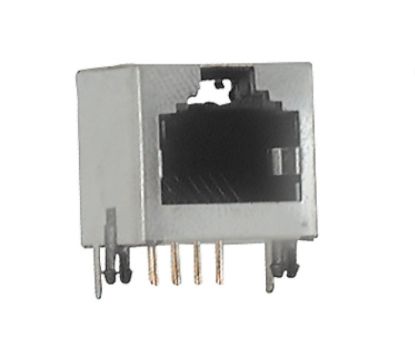 Picture of SOCKET MODULAR RJ45 R/A SHIELD 16x16