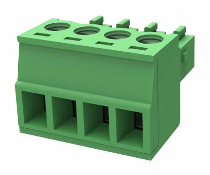 Picture of TERMINAL BLOCK SOCKET STR IN-LINE 04-WAY P=3.81