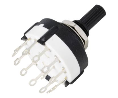 Picture of ROTARY SWITCH 4POL 3POS MBB SOL TAG