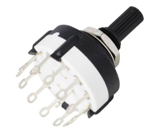 Picture of ROTARY SWITCH 4POL 3POS MBB SOL TAG