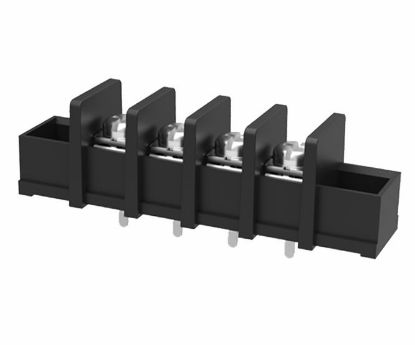 Picture of BARRIER TERMINAL BLOCK PCB PINS P=10mm 4W 300V 20A C PIN