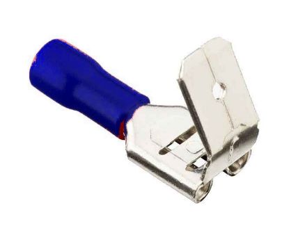 Picture of PIGGYBACK PRE-INSU TERM 6.35mm BLUE