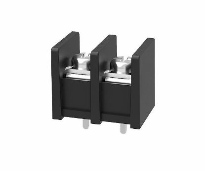 Picture of BARRIER TERMINAL BLOCK 2W 8.00 BLK PCB