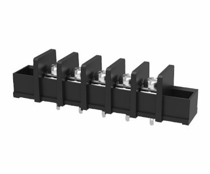 Picture of CONNECTOR STRIP PCB PINS 5W P=10MM W/EARS C PIN