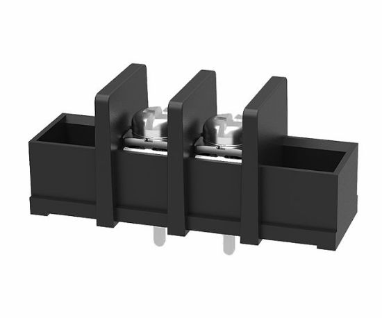 Picture of TERMINAL BLOCK PCB PIN 2W W/ HEARS P=10mm C PIN