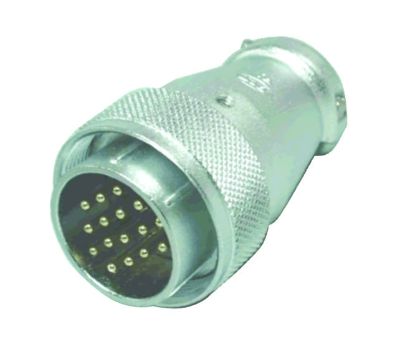 Picture of CIRCULAR POWER CONN M30 26W PLUG IN-LINE