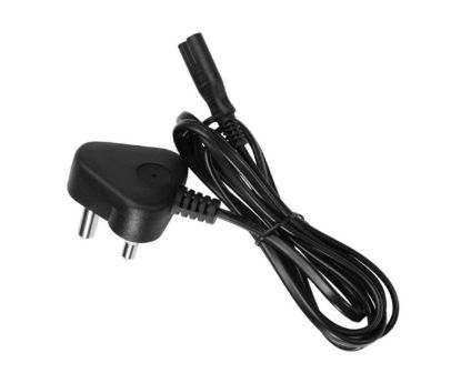 Picture of LEAD FIG8 SOCKET - 3P PLUGTOP 15A 1.8m BLACK