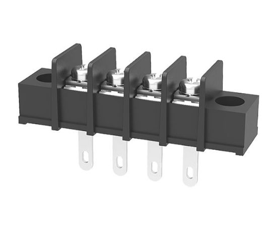 Picture of BARRIER TERMINAL BLOCK SOLDER 7.62 4W SIL