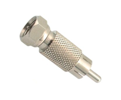 Picture of ADAPTER .F-PLUG  TO RCA-PLUG