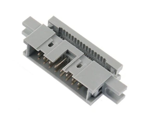 Picture of HEADER IDC 10-W P/M W/HOLE