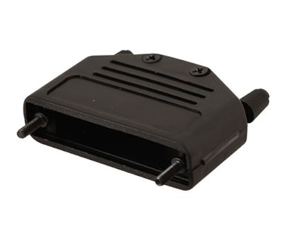 Picture of COVER 25W D-SUB BLACK THUMB SCREWS