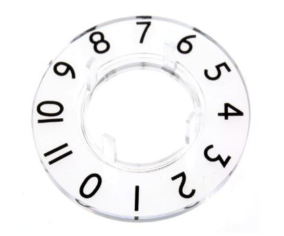 Picture of CLEAR DIAL 0-11 SIZE 29 ID=24mm OD=46.8
