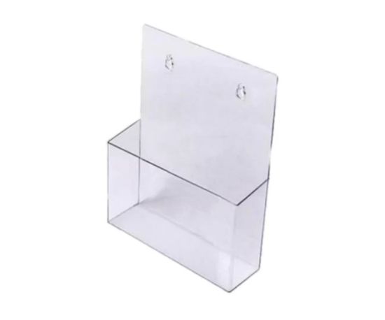 Picture of WALL MOUNT STORAGE AND DISPLAY A5 PERSPEX HOLDER