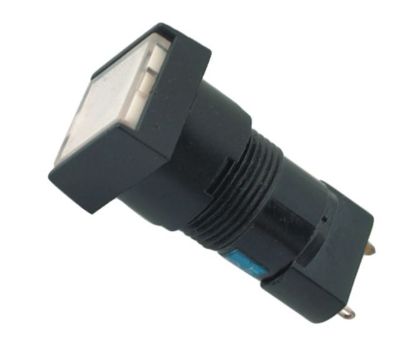 Picture of SQUARE P/MOUNT INDICATOR WHITE D=16 NO LAMP
