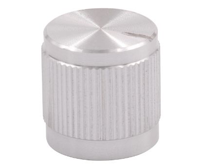 Picture of KNOB PLASTIC / ALU SPLIN   20x16x6.0