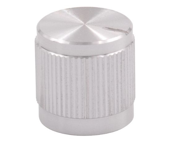 Picture of KNOB PLASTIC / ALU SPLIN   20x16x6.0