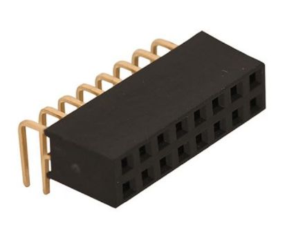 Picture of SOCKET DUAL 4-W HOUSED R/A 2.54