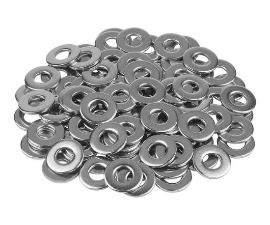 Picture of BAG OF ZINC PLATED FLAT WASHERS M3 - 5K/BAG