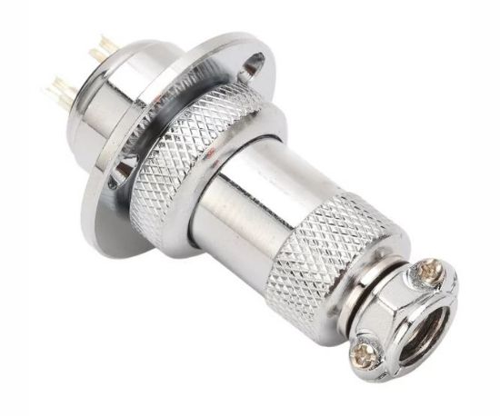 Picture of MICROPHONE CIRCULAR PLUG & SOCKET 6W