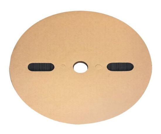Picture of SLEEVING HEATSHRINK  2.0mm RD, BLACK 100m/ROLL