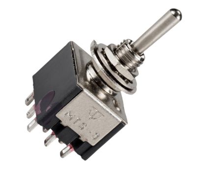 Picture of MINI TOGGLE SWITCH TPDT ON-OFF-ON  LG