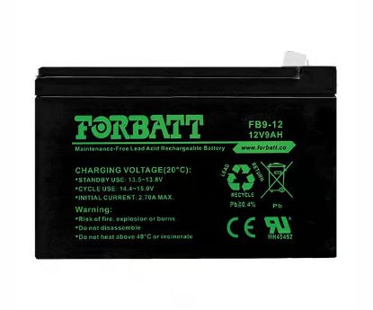 Picture of BATTERY SLA/VRLA 12V 9AHr