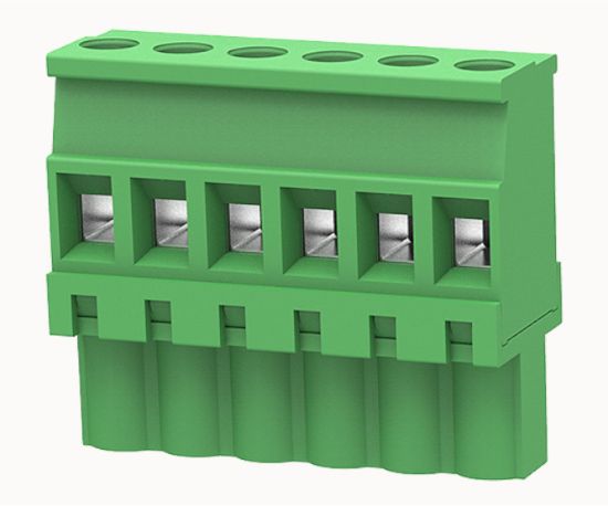 Picture of SOCKET STR IN-LINE 6-WAY P=5.08 PLUG-IN