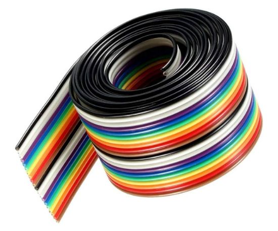 Picture of FLAT RIBBON CABLE COLOUR 26W - 61m/ROLL