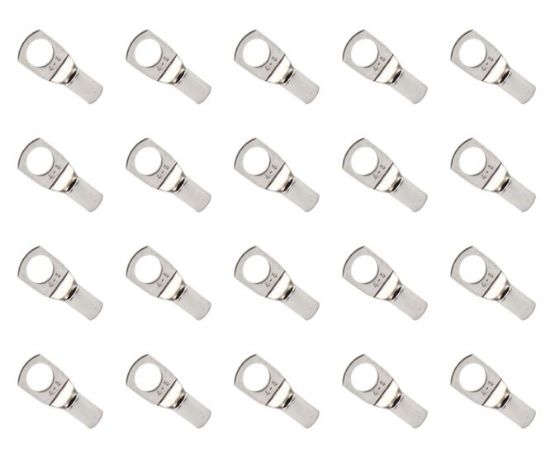 Picture of TERMINAL UN-INS SOLID RING LUG W=4mm2 R=8mm - 500/BAG